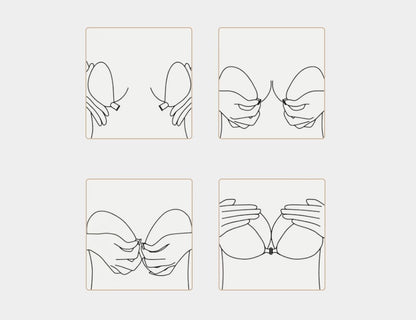 Breathable Invisible Adhesive Bra